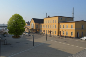 Bahnhofsinsel: ein erster Entwurf von 2013 Bahnhofsinsel: ein erster Entwurf von 2013
