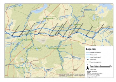 Der Finowkanal und seine Zuflüsse